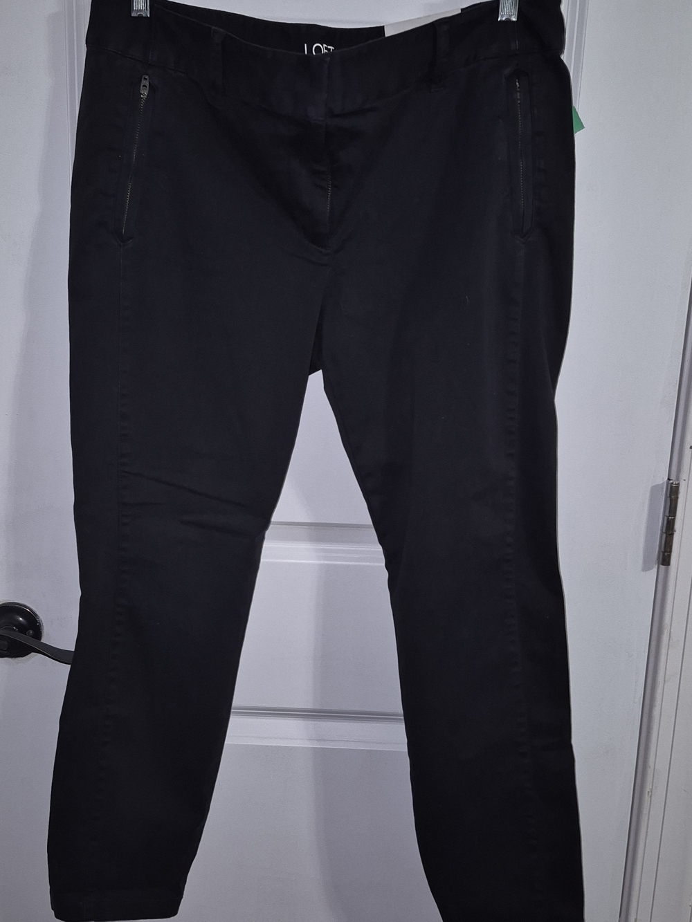 LOFT Modern Skinny Ankle Pants in Black
